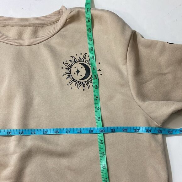 SHEIN SUN MOON STARS WOMEN SWEATER SIZE 2XL - Picture 3 of 9